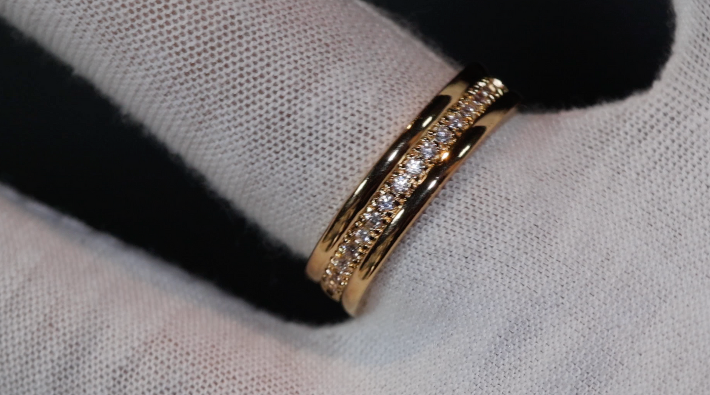 Gold Engagement Ring | Womens Gold Ring | Mens Gold Wedding Ring