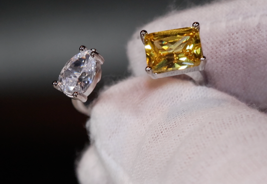 Yellow Diamond Engagement Rings | Yellow Diamond Ring | Womens Yellow Diamond Ring | Promise Ring