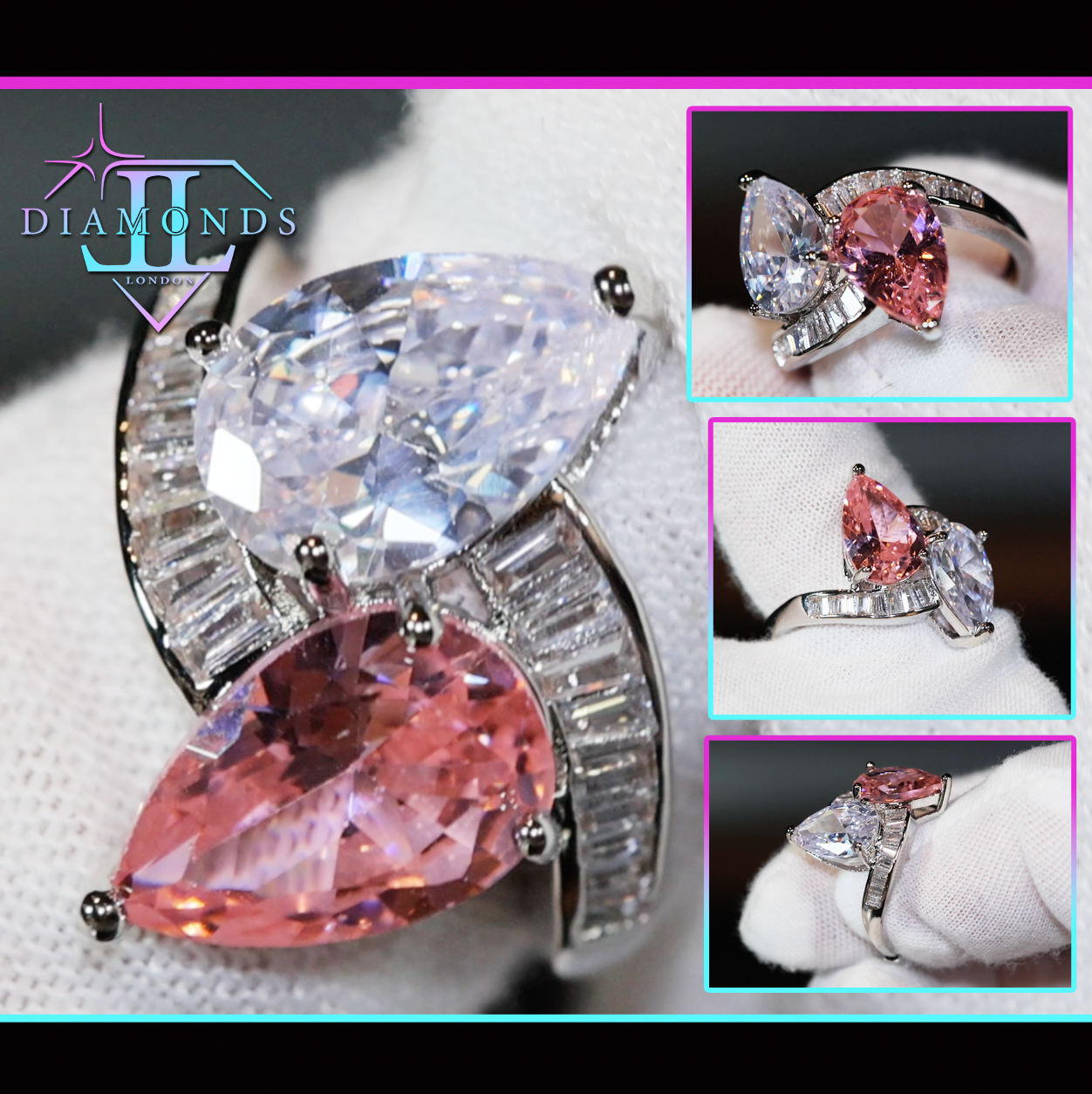 Pink Diamond Ring