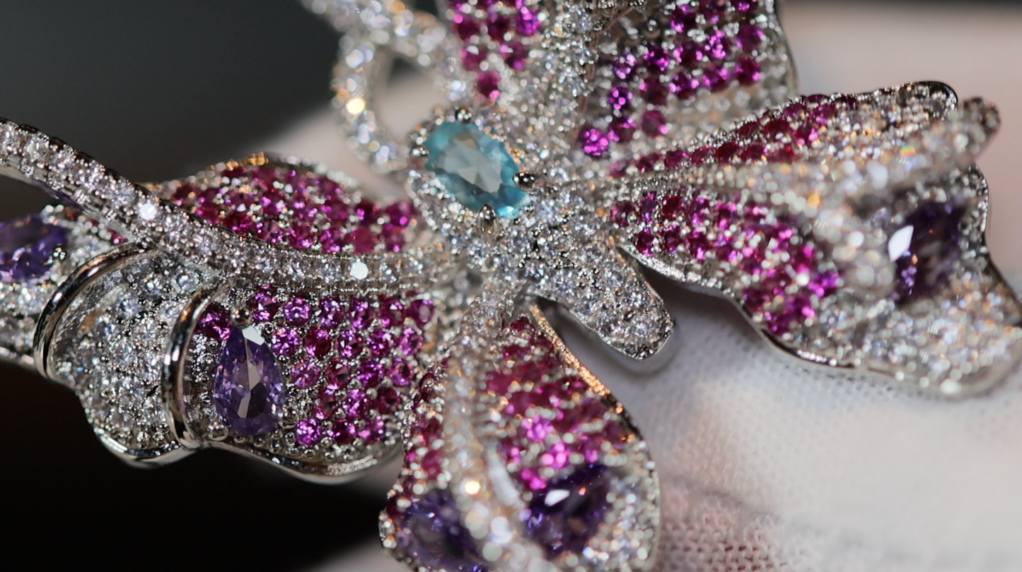 Diamond Butterfly Ring | Butterfly Ring | Womens Diamond Ring