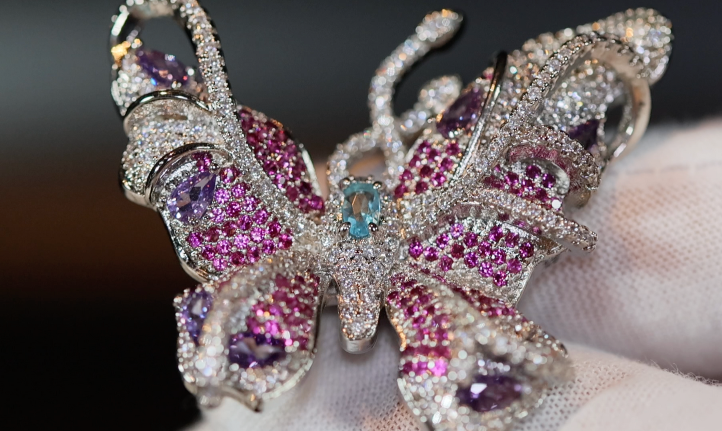 Diamond Butterfly Ring | Butterfly Ring | Womens Diamond Ring