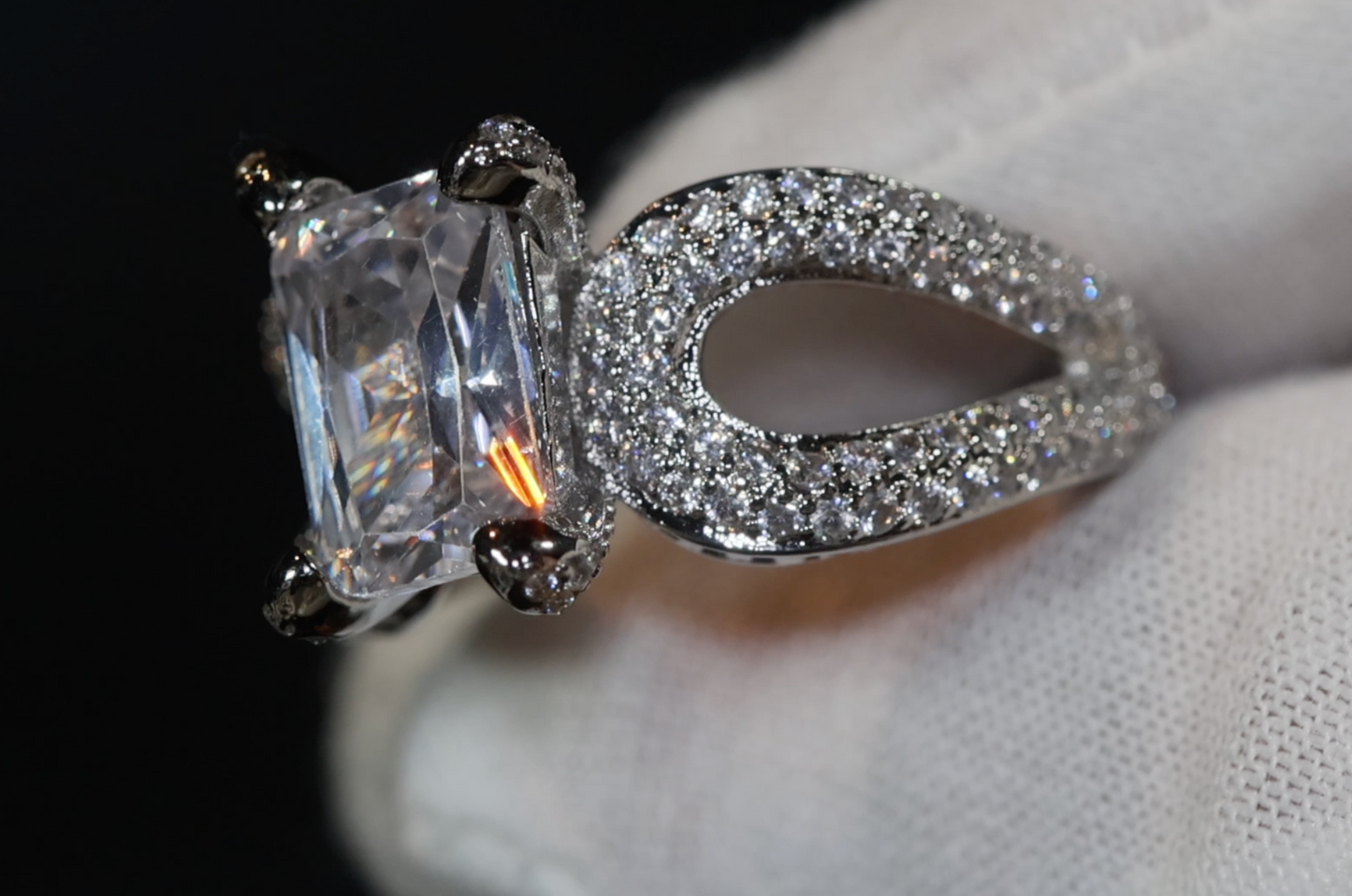 Big Diamond Ring | Womens Big Diamond Ring | Womens Engagement Ring