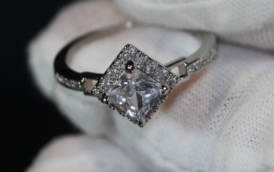 Engagement Ring | Womens Big Diamond Ring | Womens Engagement Ring