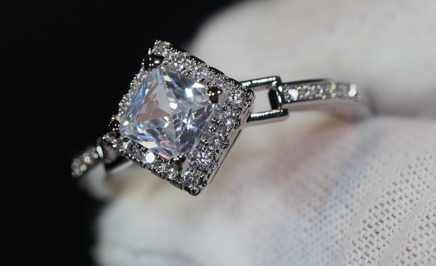 Engagement Ring | Womens Big Diamond Ring | Womens Engagement Ring