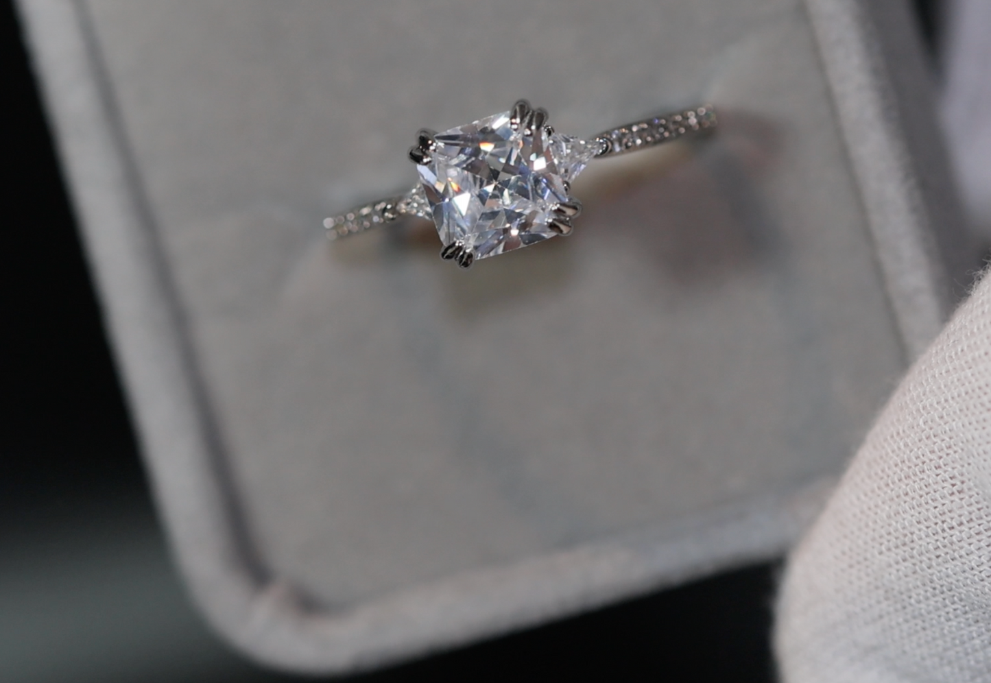 Womens Princess Cut Engagement Ring | Engagement Ring