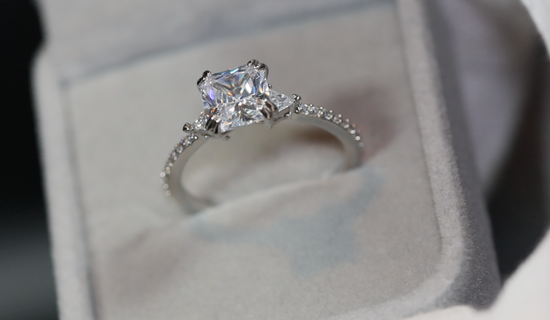 Womens Princess Cut Engagement Ring | Engagement Ring