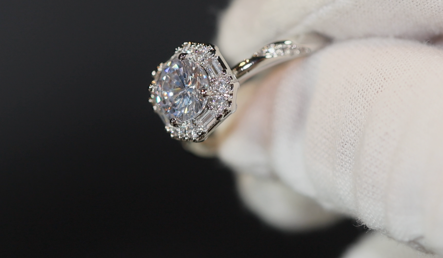 Engagement Ring | Wedding Ring | Engagement Ring Set | Womens Diamond Ring Set