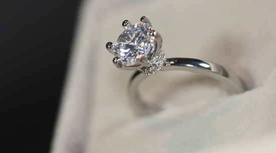 Diamond Engagement Ring | Round Diamond Engagement Ring | Wedding Engagement Ring