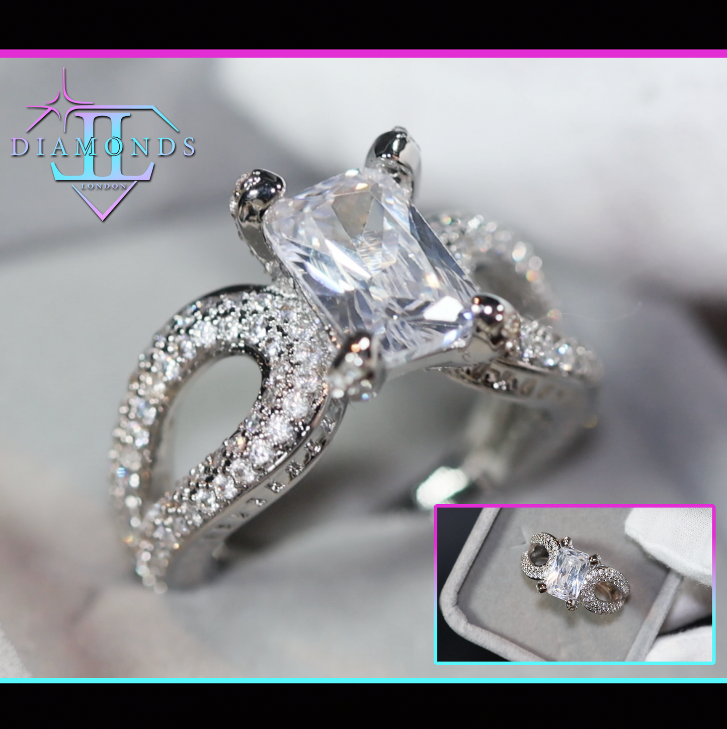 womens big engagement ring