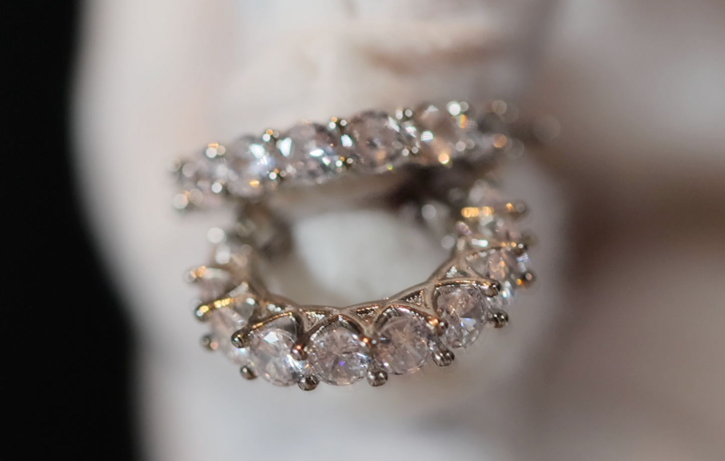 Diamond Hoop Earrings | Hoop Earrings