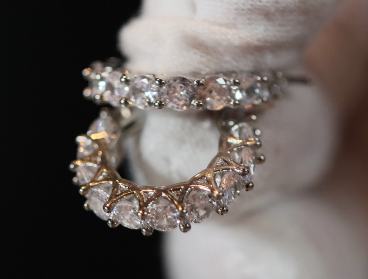 Diamond Hoop Earrings | Hoop Earrings