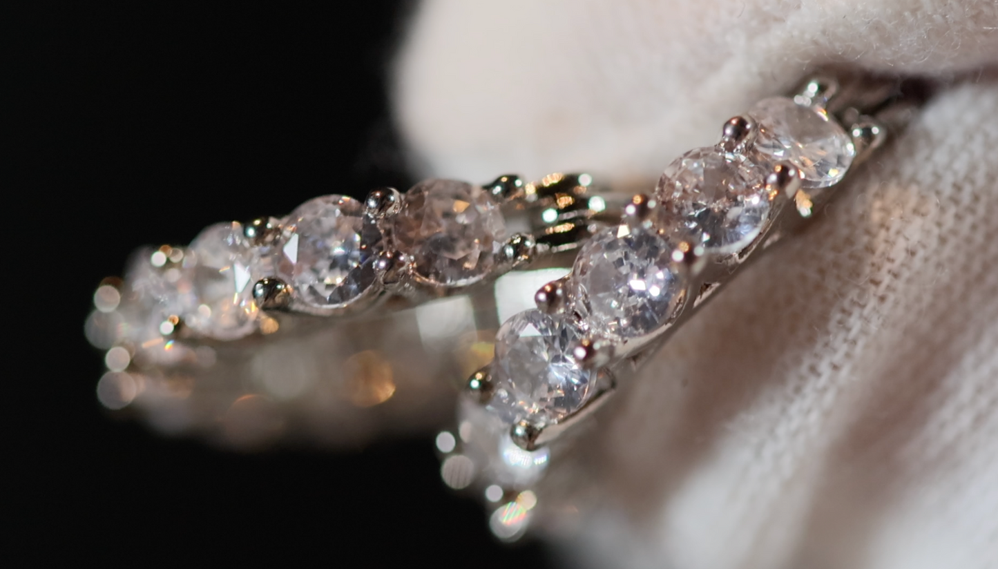 Diamond Hoop Earrings | Hoop Earrings