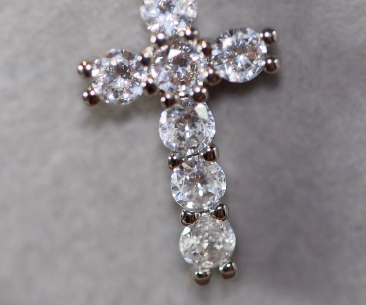 Womens Diamond Cross Earrings  | Cross Earrings Women | Cross Dangle Earrings | Womens Earrings