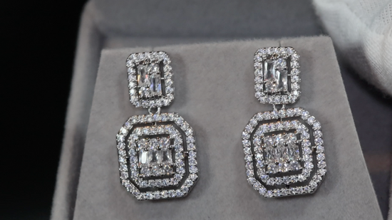 Wedding Diamond Earrings | Womens Classy Diamond Earrings