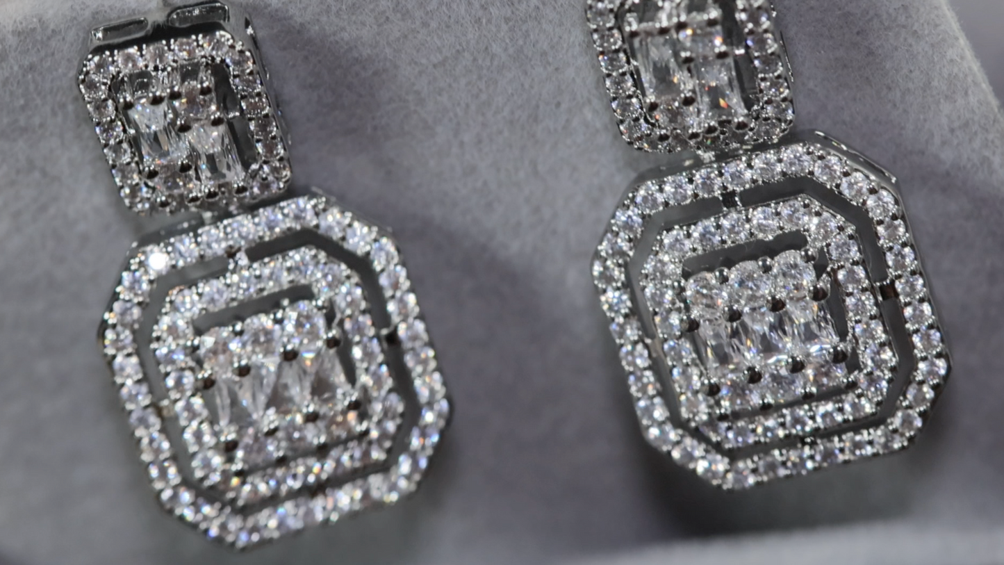 Wedding Diamond Earrings | Womens Classy Diamond Earrings