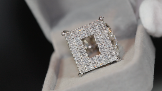 Big Iced Out Ring | Mens Iced Out Rings | Iced Out Ring | Hip Hop Jewelry