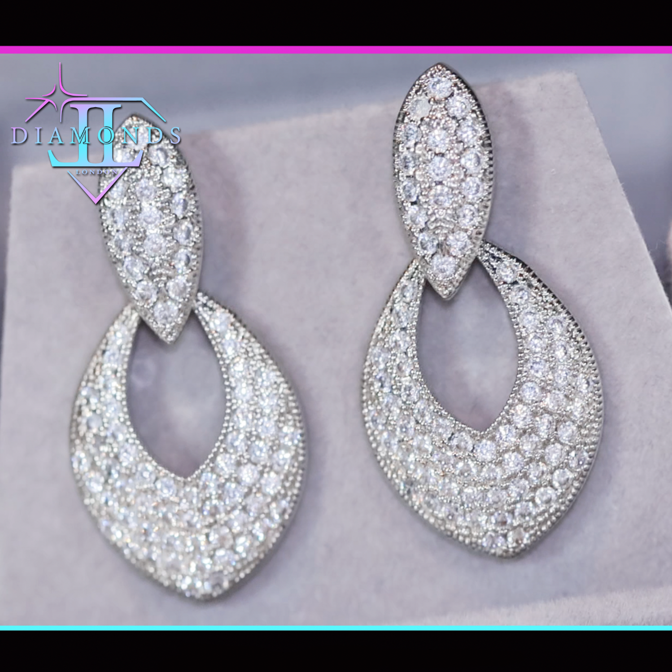 Classy Diamond Earrings