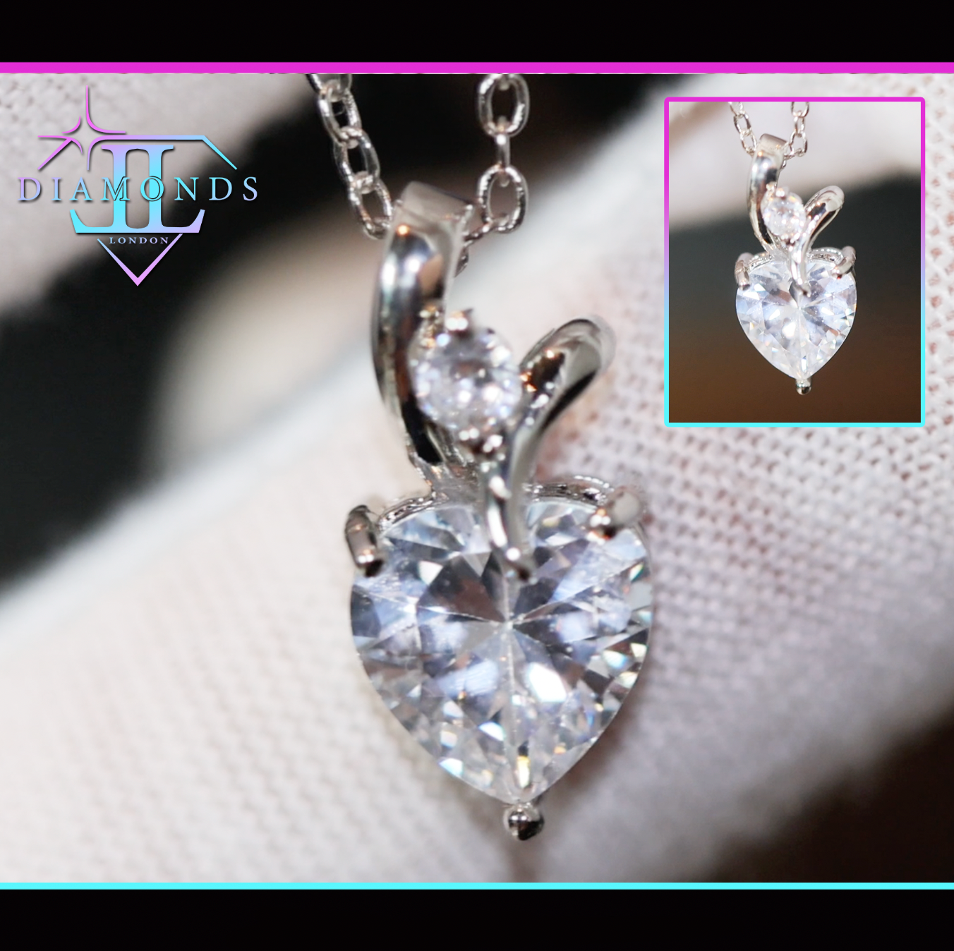 Diamond Heart Pendant