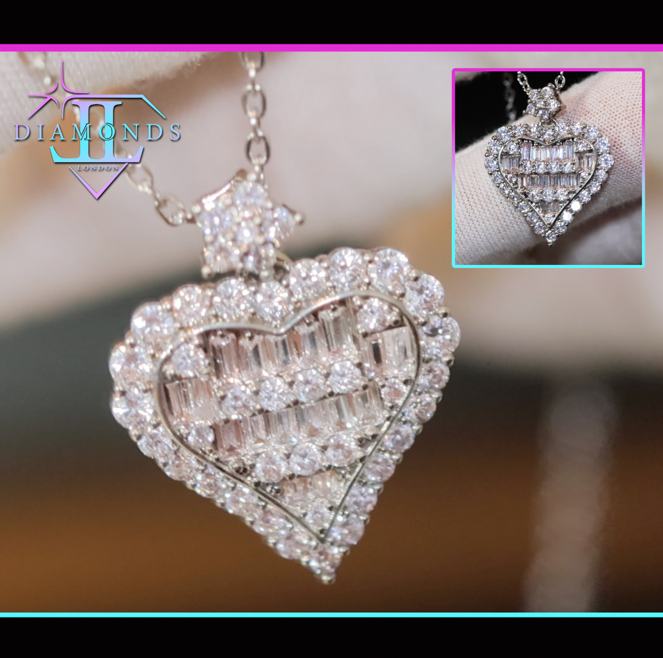 Diamond Heart Pendant