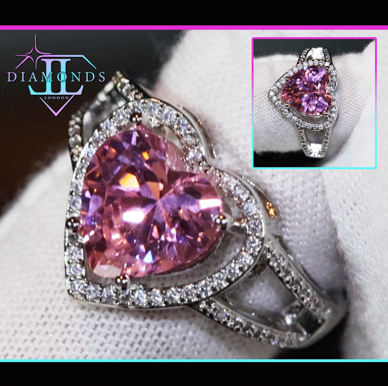 Pink Diamond Ring