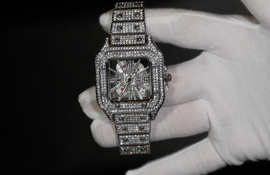 Iced Out watches | Iced Out Watch | Diamond Hip Hop Watches | Iced Skeleton Watch