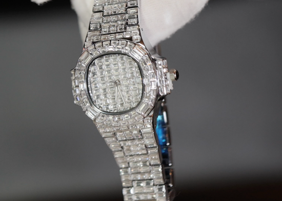 Iced Out Watch | Iced Watch | Mens Iced Out Watch | Hip Hop Watch