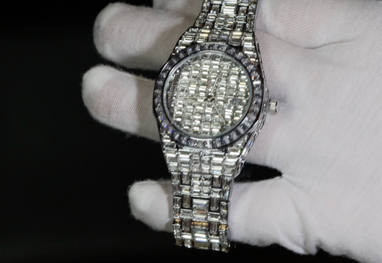 Iced Out Watch | Iced Watch | Mens Iced Out Watch | Hip Hop Watch