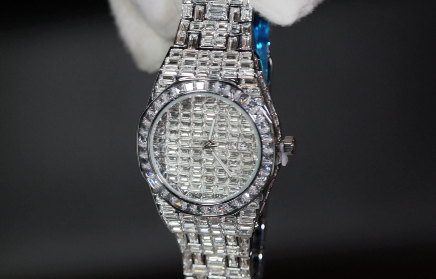 Iced Out Watch | Iced Watch | Mens Iced Out Watch | Hip Hop Watch