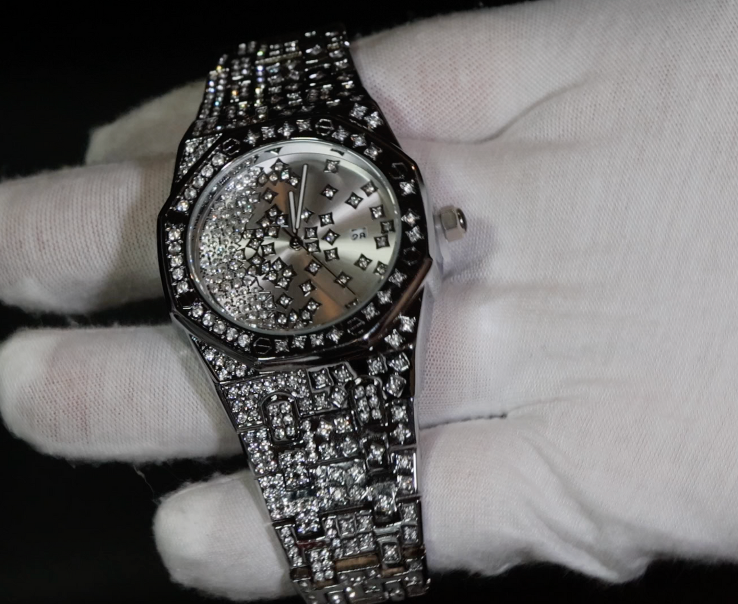 Iced Out Watch | Iced Watch | Mens Iced Out Watch | Hip Hop Watch | Diamond Watches