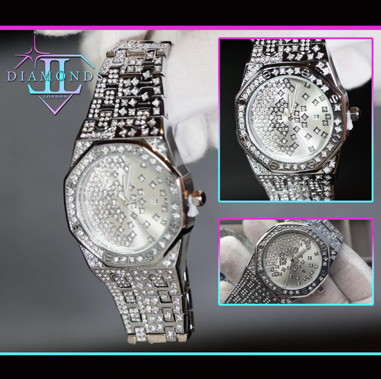 Iced Out Watch | Iced Watch | Mens Iced Out Watch | Hip Hop Watch | Diamond Watches