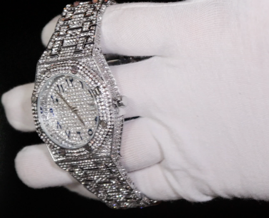 Iced Out Watch | Iced Watch | Mens Iced Out Watch | Hip Hop Watch