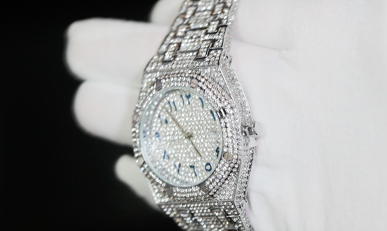 Iced Out Watch | Iced Watch | Mens Iced Out Watch | Hip Hop Watch