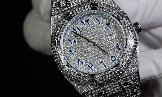 Iced Out Watch | Iced Watch | Mens Iced Out Watch | Hip Hop Watch