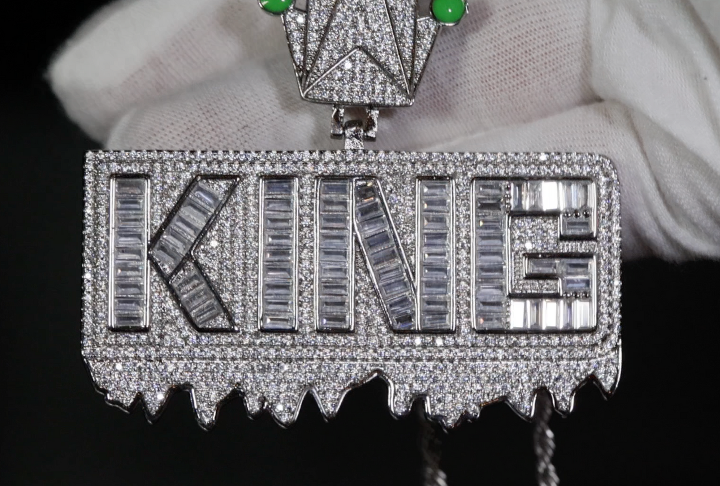 Hip Hop Pendant | Diamond King Pendant | Iced Out Pendant