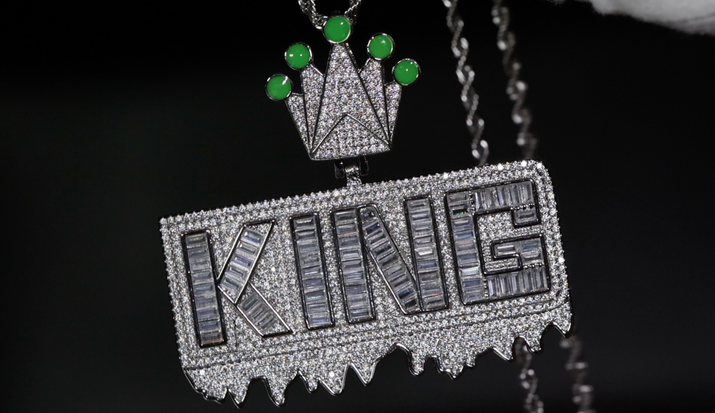 Hip Hop Pendant | Diamond King Pendant | Iced Out Pendant