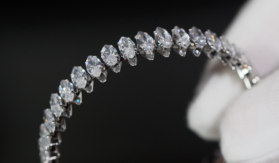 Marquise Diamond Bangle | Womens Bracelet | Diamond Bracelet