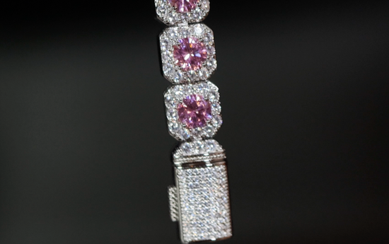 Pink Diamond Bracelet