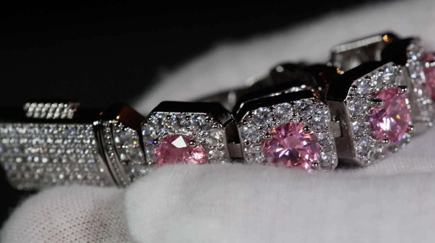 Pink Diamond Bracelet