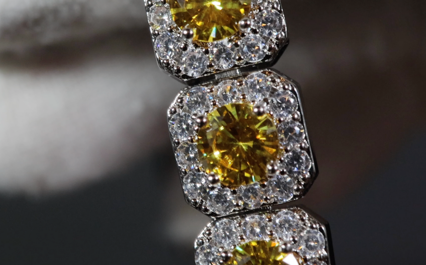 Yellow Diamond Bracelet