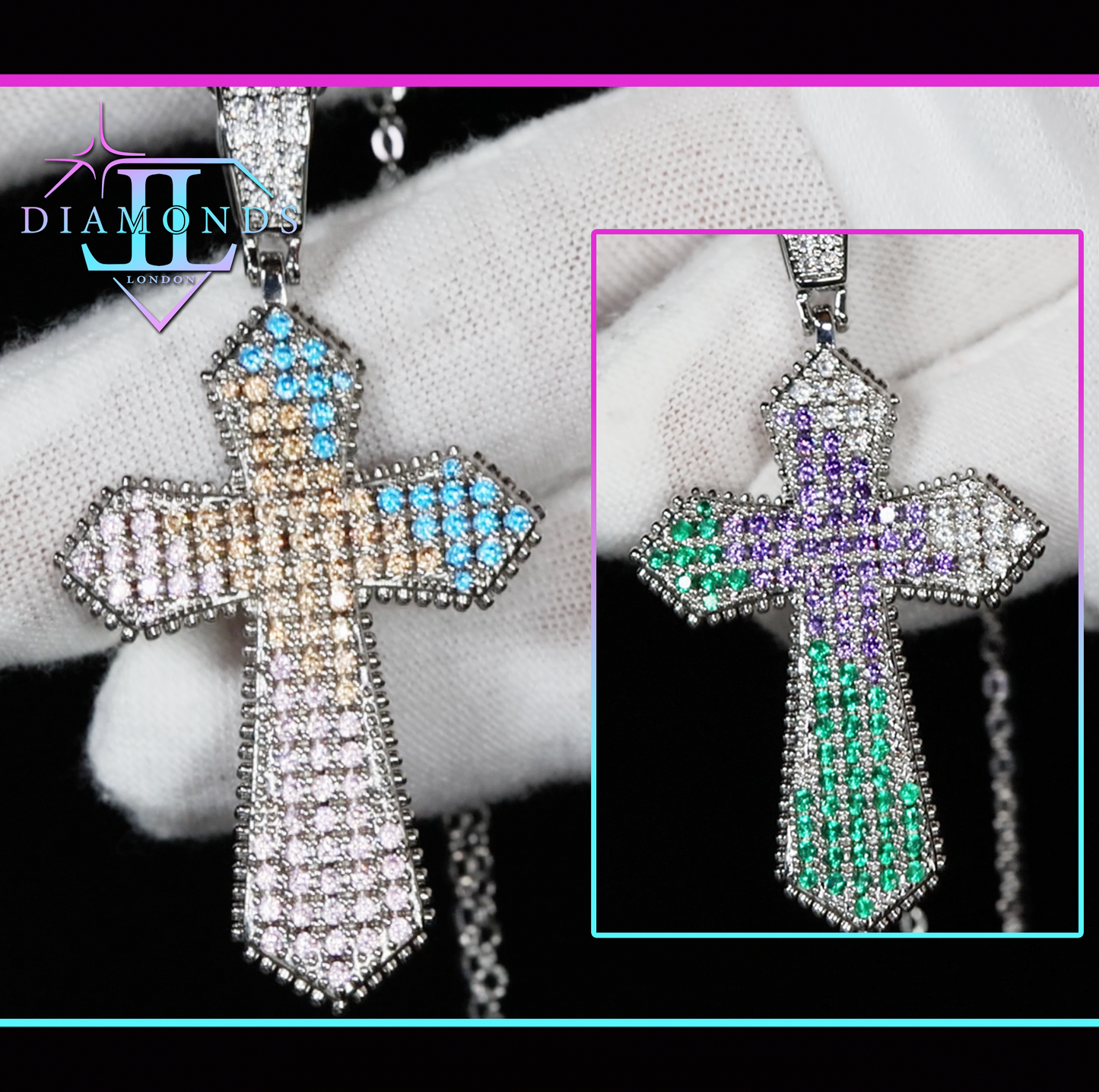 iced out cross