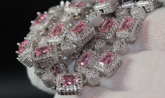 Pink Diamond Necklace