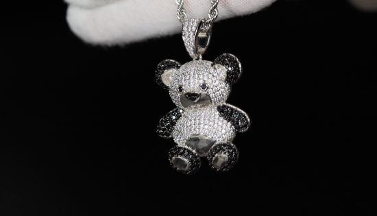 Teddy Bear Pendant | Iced Out Pendant | Diamond Teddy Bear Pendant