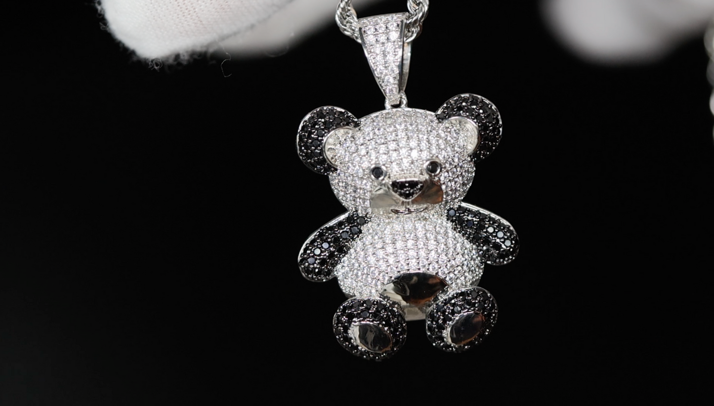 Teddy Bear Pendant | Iced Out Pendant | Diamond Teddy Bear Pendant