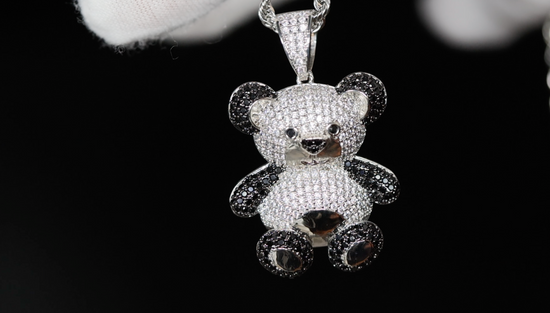 Teddy Bear Pendant | Iced Out Pendant | Diamond Teddy Bear Pendant