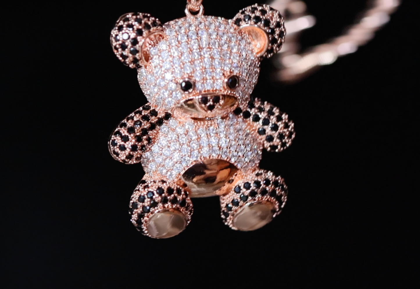 Teddy Bear Pendant | Iced Out Pendant | Diamond Teddy Bear Pendant