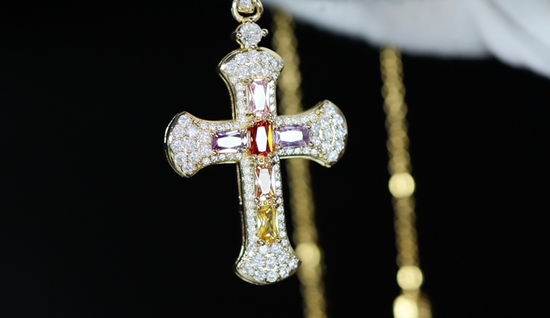 Cross necklace for Men | Cross Necklace Women | Cross Pendant and Necklace