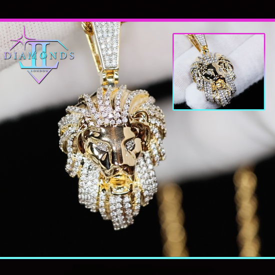 hip hop lion pendant