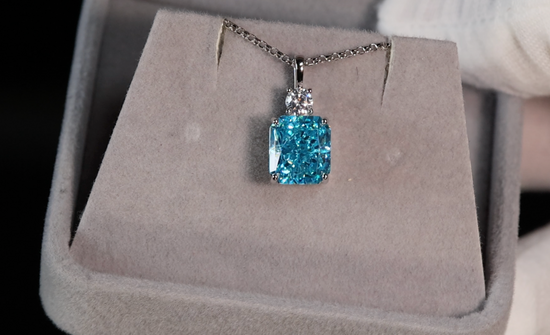 Blue Diamond Pendant