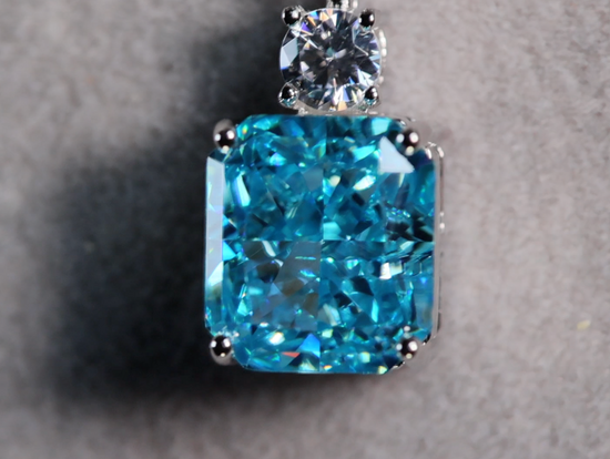 Crushed Diamond Pendant