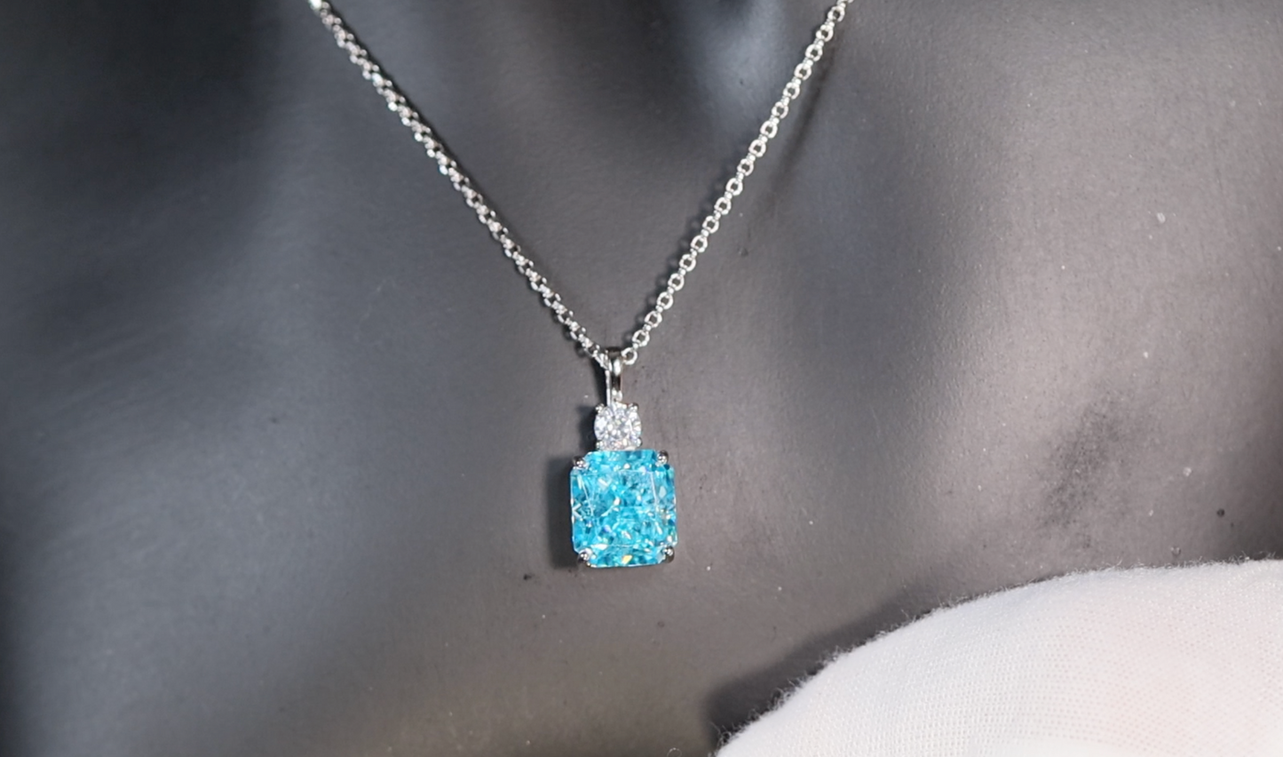 Blue Diamond Pendant